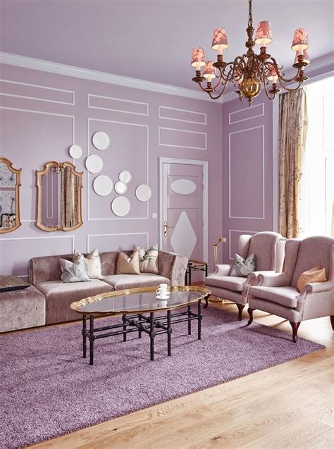 Small Nail Spa Salon Interior Design | Purple living room, Living room color schemes, Living ...