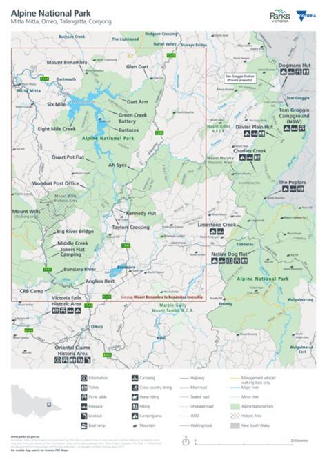 Alpine National Park Map - Map Of New Hampshire