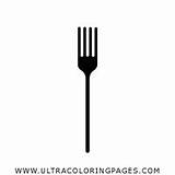 Forks Coloring Pages For Kids  Free To Print sketch template