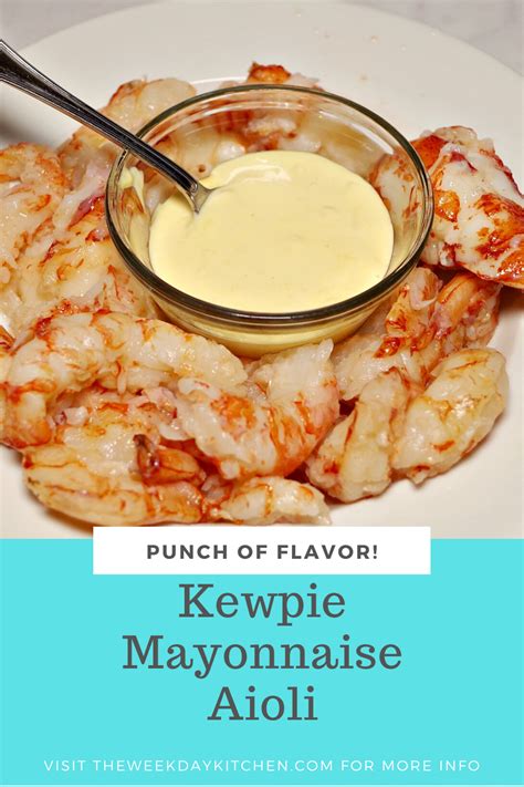 Kewpie Mayonnaise Aioli | The Weekday Kitchen