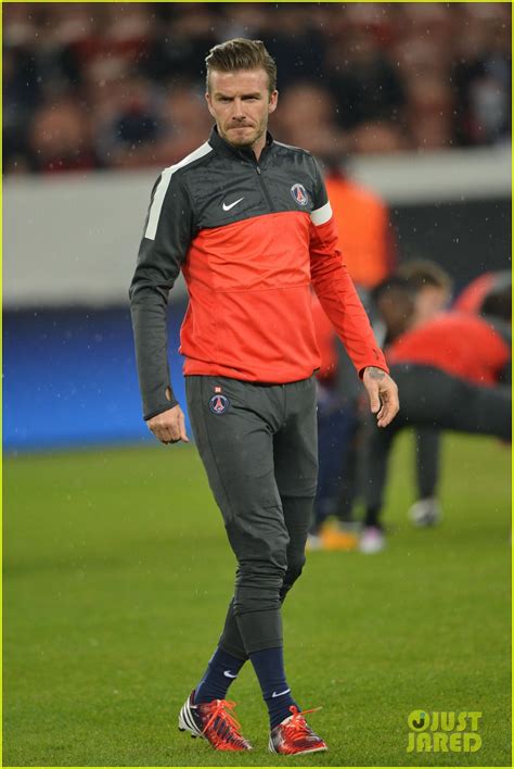 David Beckham Cheers on the Sidelines for Paris Saint-Germain!: Photo ...