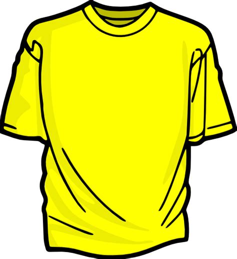 Yellow Shirt Cartoon - ClipArt Best