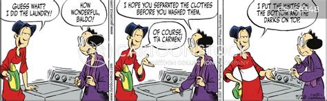 Doing Laundry Cartoons and Comics - funny pictures from CartoonStock