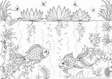 Printable Fish Tank Coloring Pages  Thekidsworksheet sketch template