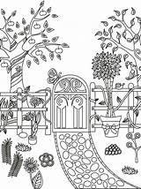 Garden Coloring Pages – Printable FREE sketch template