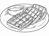 Twat Waffle Coloring Page Sketch sketch template