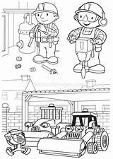 Bob The Builder Coloring Pages Download sketch template