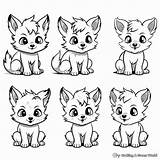 Baby Wolf Coloring Pages  Free & Printable sketch template