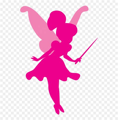 Silhouette Clipart Fairy Silhouette - Fairy Vector Art, HD Png Download ...