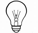 Light Bulb Coloring Page sketch template
