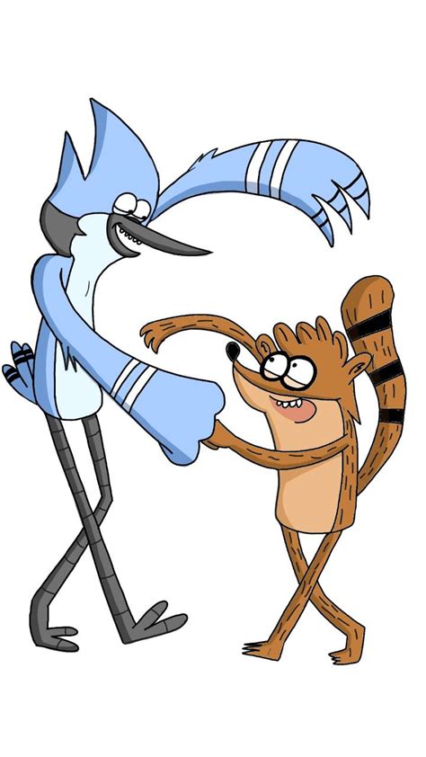 Mordecai And Rigby Fist bump by BladeOfBlessing2020 on DeviantArt