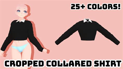 MMD Collared shirt DOWNLOAD by FayeFosters on DeviantArt