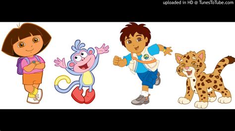 Dora And Diego And Boots