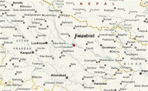 Faizabad Location Guide