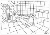Minecraft Skeleton A Printable Free Coloring Picture sketch template
