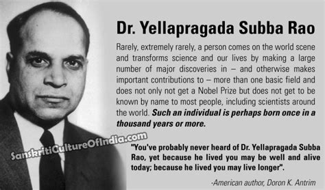 Dr. Yellapragada Subbarao | Sanskriti - Hinduism and Indian Culture Website