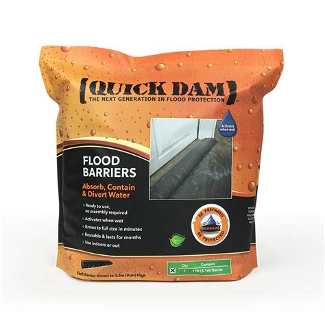 Quick Dam 17 ft. Flood Barrier-QD617-1 - The Home Depot