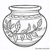 Pottery Coloring Pages  Free & Printable sketch template