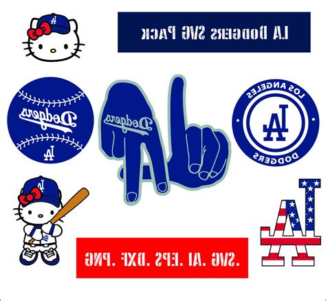 La Dodgers Logo Vector at Vectorified.com | Collection of La Dodgers ...