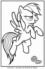 Radkenz Artworks Gallery My Little Pony  Rainbow Dash Coloring Page sketch template