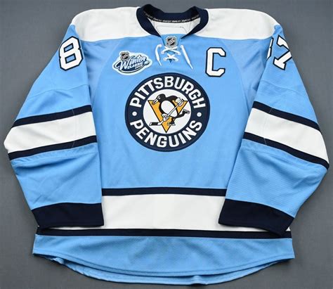 2008 Pittsburgh Penguins NHL Winter Classic 2nd Period Game Worn ...