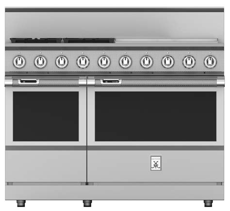 48 Inch Dual Fuel Range with Griddle - 48 Inch Gas Luxury Range