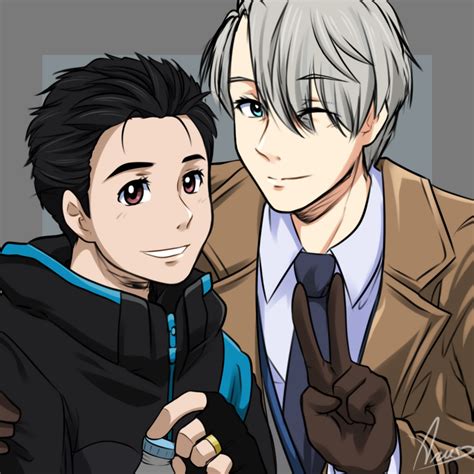 Yuri and Viktor by YK-DGB on DeviantArt