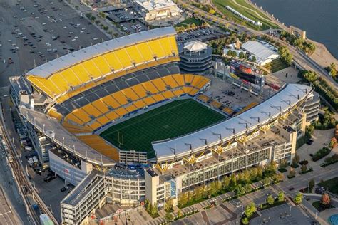 Aerial shot of Heinz Field in Pittsburgh | Stadiums | Pinterest