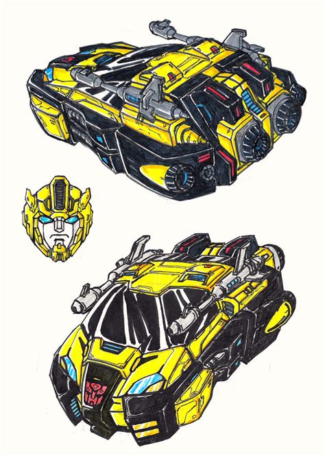 Bumblebee cybertron mode concept by MIROSLAV-BLASTER on DeviantArt