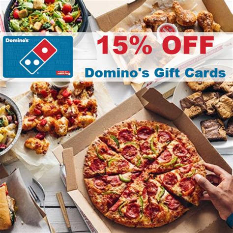 15% off $25 Domino's Gift Card : Only $21.25