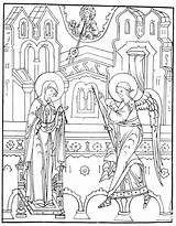 Monastery Coloring Pages sketch template