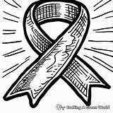 Awareness Ribbon Coloring Pages  Free & Printable sketch template
