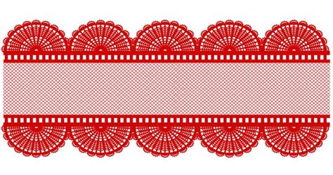 Red Lace Border Free Stock Photo - Public Domain Pictures