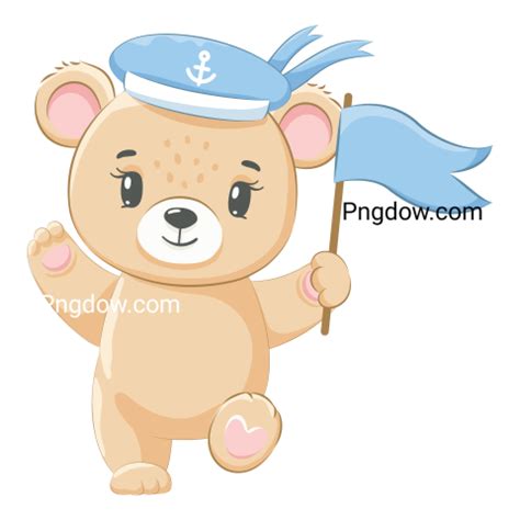 Tags - cute bear with transparent background - Pngdow - Free and ...