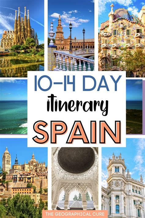 Epic 2 Week Itinerary for Spain | Spain itinerary, Spain vacation ...