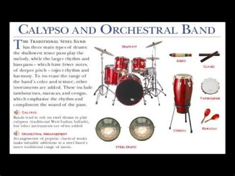 Musical Instrument Ensembles: Steel Bands - YouTube