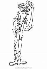 Hobo Bob From Wayside Coloring Page For Kids  Free Printable sketch template