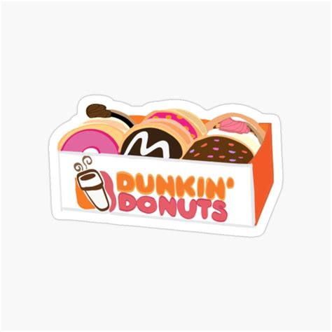 Dunkin’ Donuts | Sticker in 2020 | Dunkin donuts, Cute stickers, Stickers