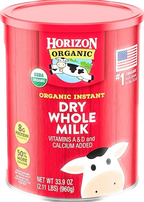 Horizon Organic instant Dry Whole Milk 33.9 Oz: Amazon.com: Grocery & Gourmet Food