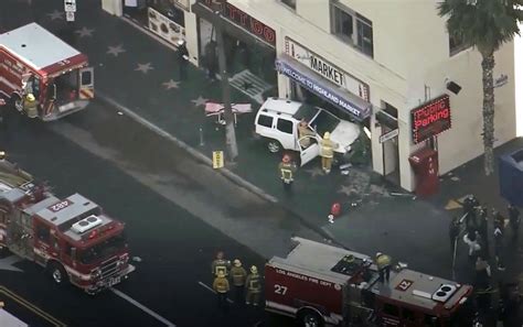 Los Angeles TV crew injured in SUV building crash, driver arrested