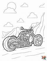 39 Motorcycle Coloring Pages For Kids  ColoringPagesWK sketch template
