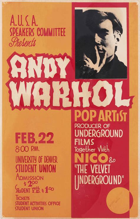 Andy Warhol/The Velvet Underground | Christie's