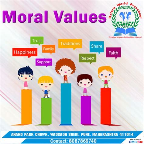 Moral Values!!! | Values education, Moral values, Moral values for kids ...