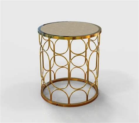 Mild Steel Round Table at Rs 3050 in Moradabad | ID: 27469916688