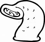Monster Leech Coloring Page  Free Printable Coloring Pages For Kids sketch template