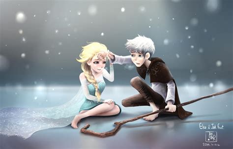 Elsa and Jack frost by Tan-staR on DeviantArt