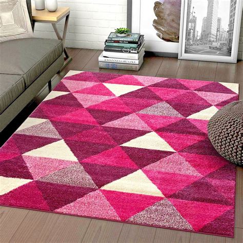 RUGS AREA RUGS CARPETS 8x10 RUGS FLOOR LARGE MODERN BIG COLORFUL PINK ...