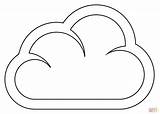 Cloud coloring page  Free Printable Coloring Pages sketch template