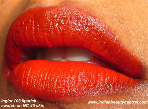 Indian Beauty Central: MAC Lady Danger lipstick, swatches and Dupe