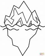 Iceberg coloring Page  Free Printable Coloring Pages sketch template